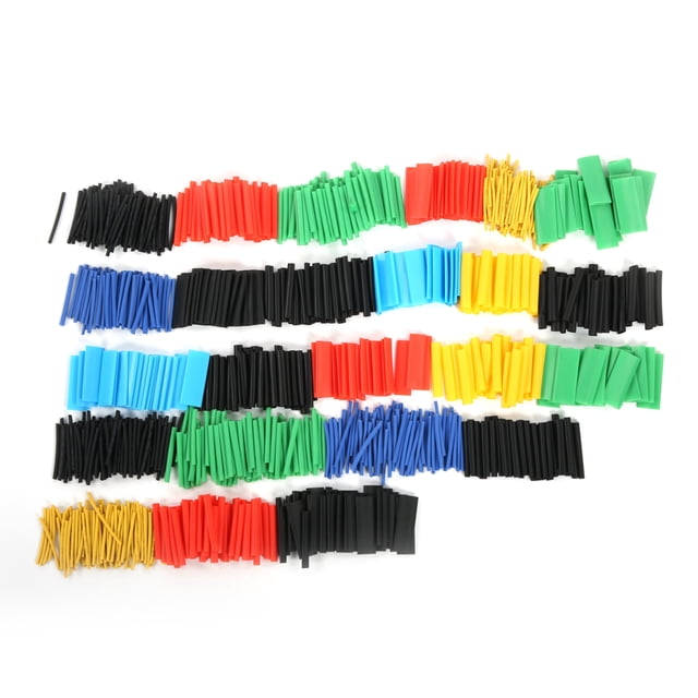 1060Pcs Tube Thermorétractable Coloré Manchons Rétractables Accessoires de Protection de Câble