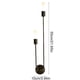 thumbnail image 3 of Lámpara De Pared De Hierro 1Pcs Black Iron Wall Lamps Modern LED Corridor Living Room Background Decorative Lighting with Warm White Mood Light 21.65x3.94" JASKFLY, 3 of 9