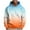 Orange-mens hooded sweatshirt, variant on Txeol Men's Graphic Print Hoodies Long Sleeve Gradient Sweatshirts with Pocket Outdoor Athletic Drawstring Pullover,Mint Green,XXL