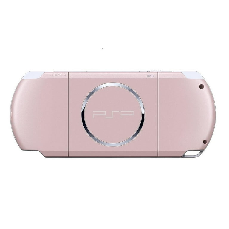 Restored Playstation Portable PSP 3000 Gaming Console, Blossom Pink (Refurbished)