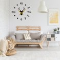 thumbnail image 4 of Worallymy Despertador Calcomanía Reloj de Bajo Ruido Pegatina Acrílico Decoración DIY Reloj de Pared Ajustable Negro Worallymy JD735811470, 4 of 7
