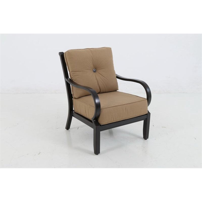 Sunvilla Laurel Patio Lounge Chair In Shale Walmart Com Walmart Com
