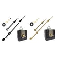 thumbnail image 4 of MLINS  2 Sets Black Bracelet Watch Mechanism Clock Movement for Replacement, 4 of 8