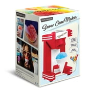 Nostalgia Retro Snow Cone Maker, Countertop Shaved Ice Machine and Snow Cone Maker, Red