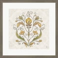 thumbnail image 1 of Great Art Now Mediterranean Flair V Neutral by Daphne Brissonnet, Framed Wall Art, 17W x 17H, 1 of 3