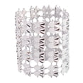 thumbnail image 3 of Servilletero de de imitación artificial Servilletero s de servilleta de plástico s de servilleta Adorno de boda para banquete Ce Plata Baoblaze Soporte de anillo de servilleta de diamantes de imitación, 3 of 6