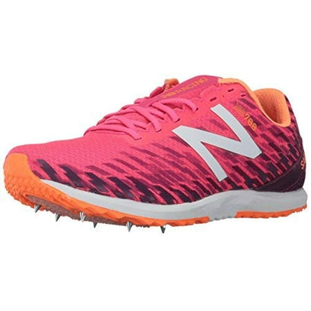 New Balance Women's 700V5 Removable Spike Track Shoes, Pink/Mulberry, 11 B