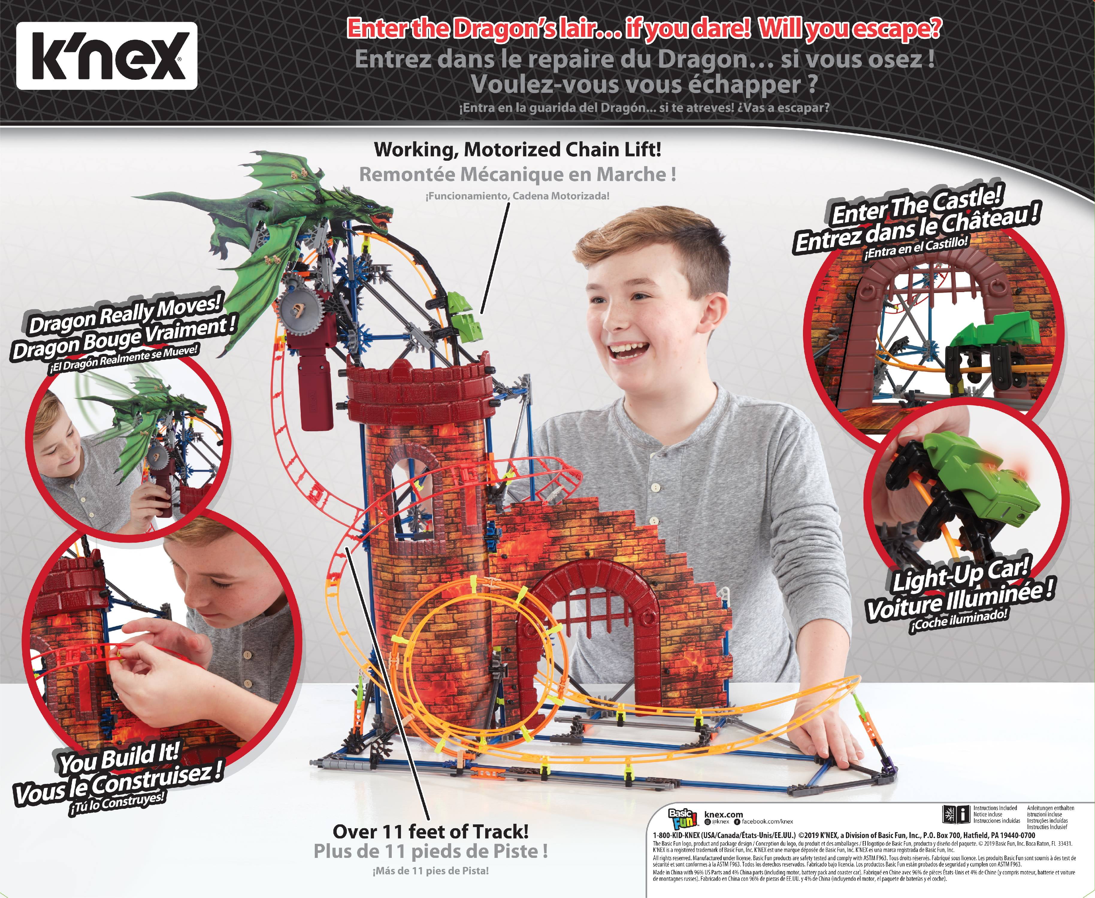 K'Nex - Brandclub - K'NEX Dragon's Revenge Roller Coaster