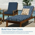 thumbnail image 3 of Boheme Indigo Essentials Chaise Lounge Cushion, 3 of 7