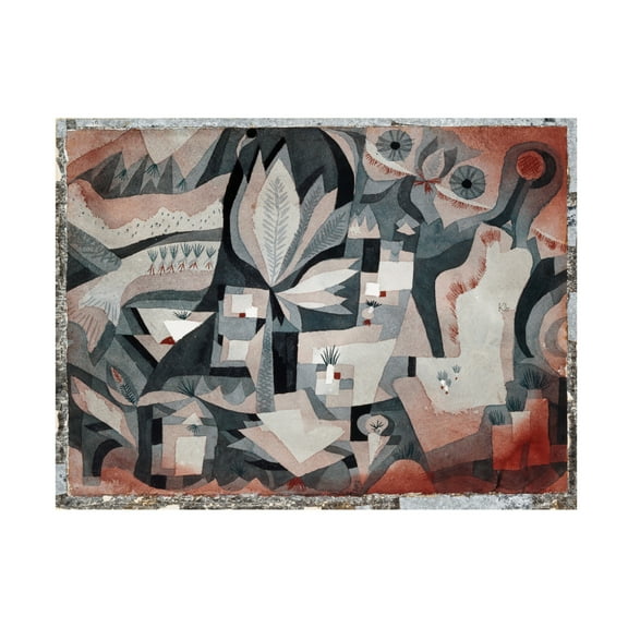 Trademark Fine Art Pictufy Dry Cooler Garden 1921 Canvas Wall Art