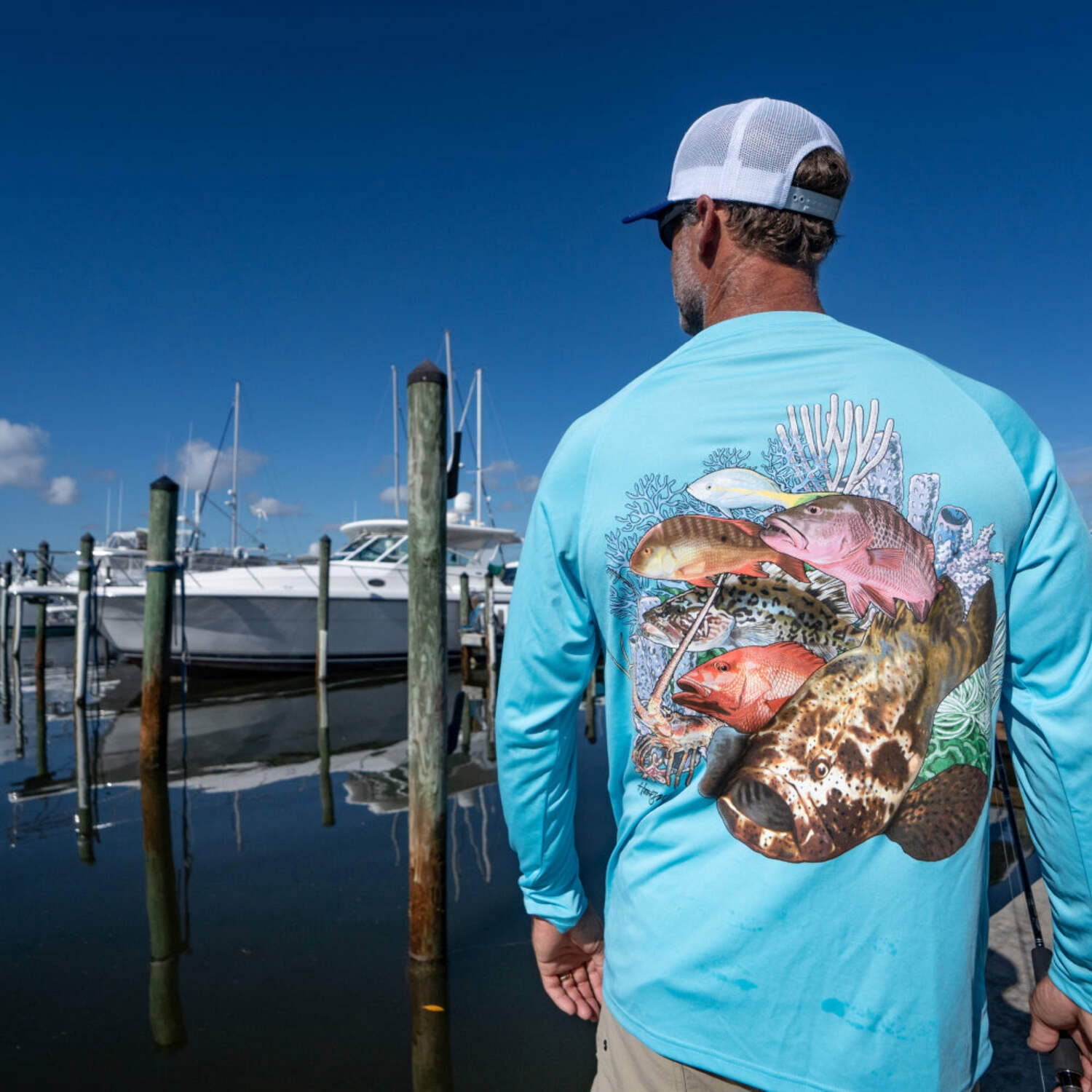 HOOK M' GRAPHIC TEE TROPBL FLBS3 3XL