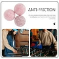 thumbnail image 3 of KALLORY 3 Pcs Balles de Table de Remplacement pour Ceux Qui Aiment le football de Table ABS Rouge, 3 of 5