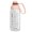 Pink, variant on Amdohai 1800mL Water Bottle with Marker & Straw Large Capacity Water
