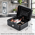 Small Metal Lock Box With Key For And Medication 2 Pack - Walmart.com