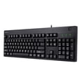 thumbnail image 1 of Adesso TAA Compliant Fingerprint Keyboard with AES 256 Encryption USB Wired Full Size 104 Key Layout Windows Hello Compatible Made in Taiwan for Gover, 1 of 9