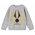 thumbnail image 2 of Harry Potter I Open At The Close Youth Boys Athletic Heather Gray Long Sleeve Sweatshirt-Large, 2 of 3