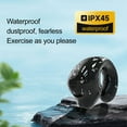 thumbnail image 6 of 5th Gen Wireless Bluetooth Earphones, Clip-On Sports Earbuds with Active Noise Cancelling, 30H Playtime, 5.3 Mini Design, Long Range, White/Black/Skin Tone, 6 of 6