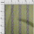 thumbnail image 2 of oneOone Silk Tabby Lime Fabric Leaves Craft Projects Decor Fabric Printed By The Yard 42 Inch Wide, 2 of 5