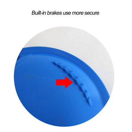 Disc Sledge Saucer Snow Sled Downhill Plastic Disc Grass board Ski Sledge for ...