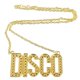 thumbnail image 3 of Disco Necklace Alloy Necklace for Decoration Golden Hip Hop Jewelry, 3 of 5
