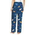 thumbnail image 2 of Bingfone Pajamas for Women,Colorful Ocean Shark Pajama Pants with Pockets-XX-Large, 2 of 7