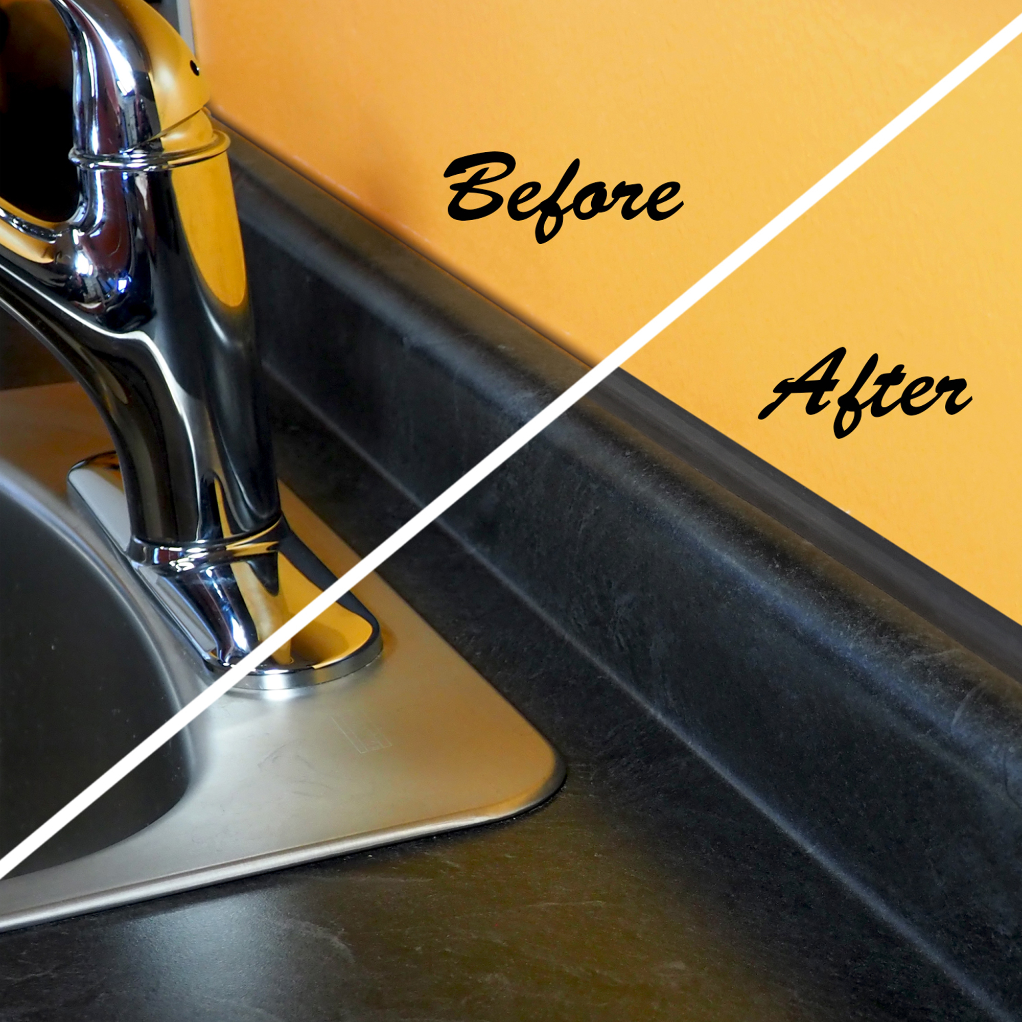 InstaTrim, 3/8 in x 50 ft, Black, Flexible, SelfAdhesive Trim Strip