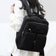 thumbnail image 4 of Bolsa Mochila de viaje de nailon impermeable momia correa de hombro ajustable (negro) JShteea Para Estrenar, 4 of 6