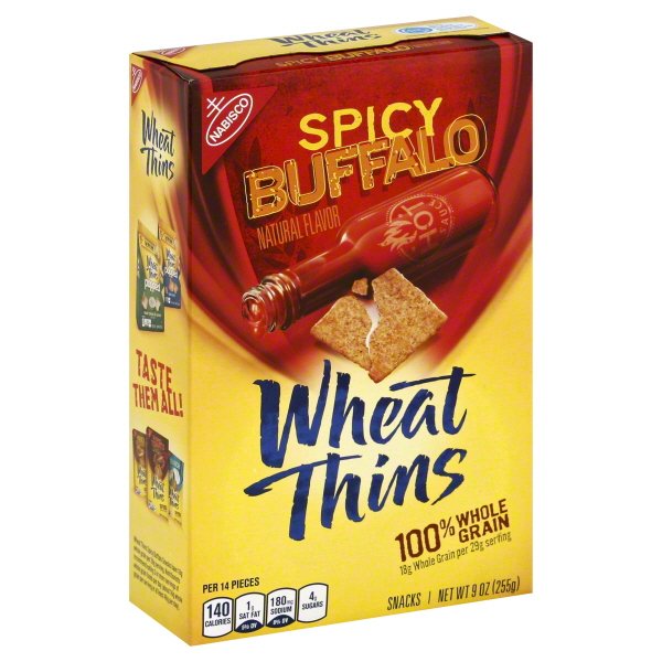 Mondelēz Wheat Thins Spicy Buffalo package