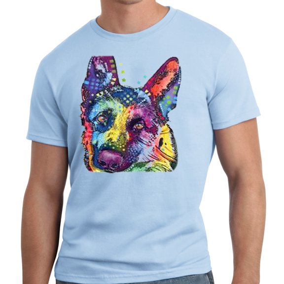 Big and Tall Dean Russo Neon German Shepherd