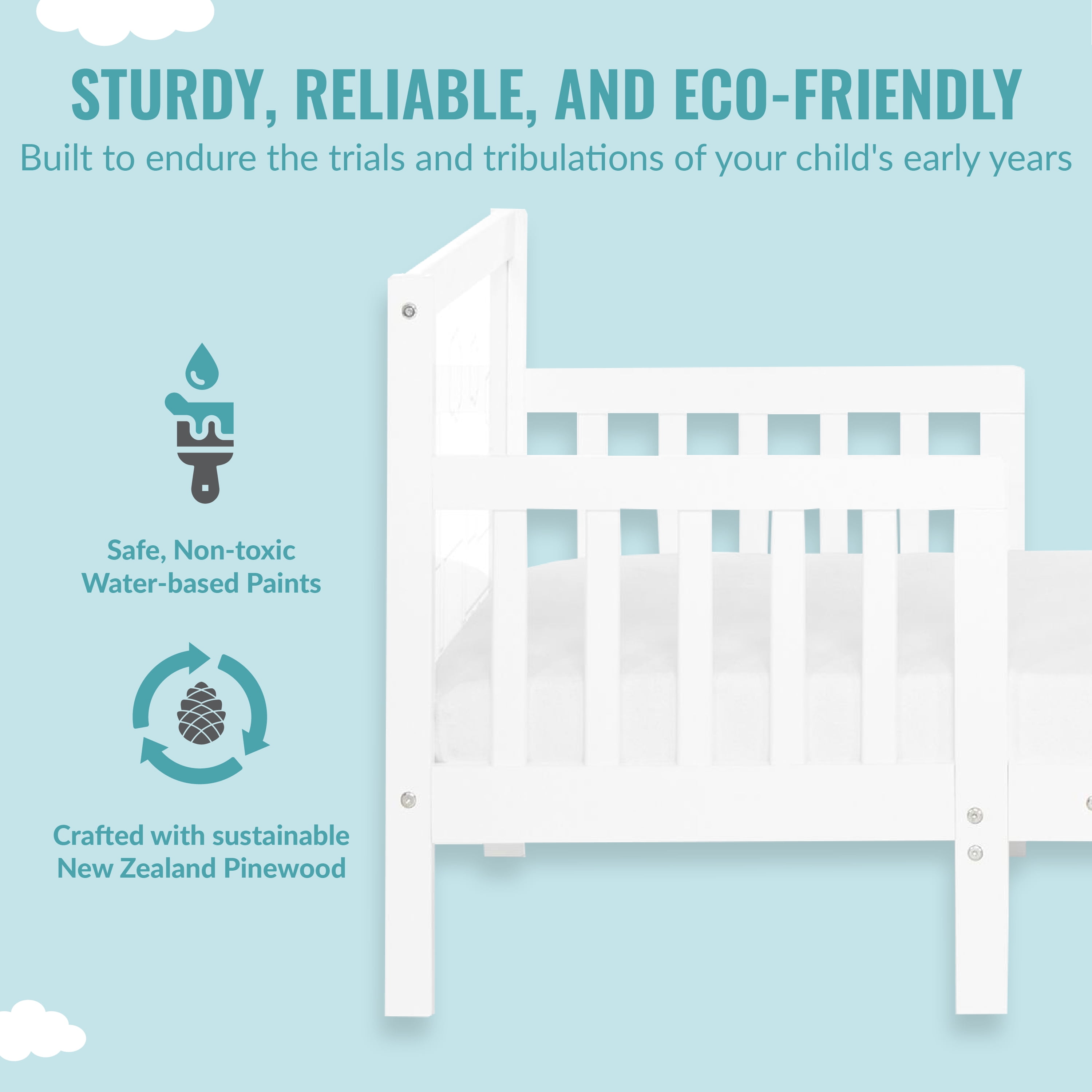 Tasman eco cheap amalfi cot