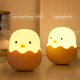 thumbnail image 4 of Egg Night Light, Chick Lámpara de escritorio con sensor táctil de silicona recargable y regulable MFZFUKR BST3012577-2, 4 of 6
