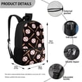 thumbnail image 3 of Jeiento Baseball 4Pcs Kids Bookbag Set for Boys School Backpack with Lunch Box and Pencil Case Water Bottle Holder Elementary School Bag for Boys Back To School Bags Daypack Satchel Black, 3 of 7