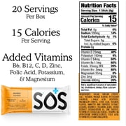 SOS Hydration Mango Electrolyte Drink Mix – 24 Servings