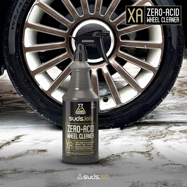 2 pack) Suds Lab XA Zero-Acid Wheel Cleaner, pH Balanced Brake