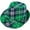 Green, variant on AJKSFHIU Irish Plaid Green Fedora,St. Patrick's Day Green Plaid Hat,Green Fedora Plaid Hat Costume Accessories Leprechaun Hat for Men Women and Kids