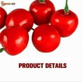 thumbnail image 6 of Spencer 30Pcs Artificial Simulation Red & Black Cherries, Lifelike Fake Fruit Cherry Model for Home Kitchen Party Decoration Desk Ornament, 6 of 7