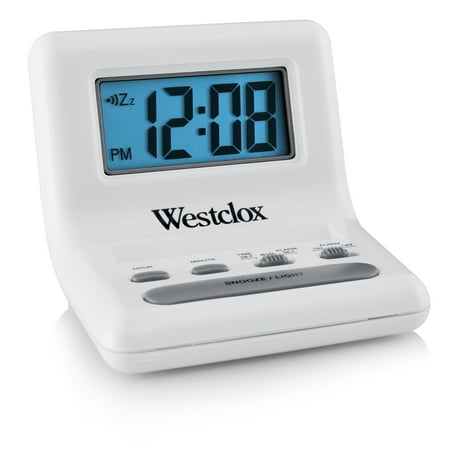 Alphanumeric Lcd Display - 47539A- Westclox White 0.8
