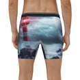 thumbnail image 4 of Easygdp Lighthouse in a Stormy Sea Men's Boxer Briefs Men’s Underwear Boxer Briefs for Men, 4 of 7