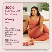Bariatric Advantage Ultra Multivitamin with Iron - Ultra Multi with Iron - Capsule Format Multivitamin - Provides Full Complex Of B Vitamins - With Vitamin C, Chromium & More - 90 Capsules