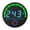Blue, variant on Battery Voltages Indicators Meter 12V/24V Power Levels Tool Easy Installation ABS Build For Solar Systems