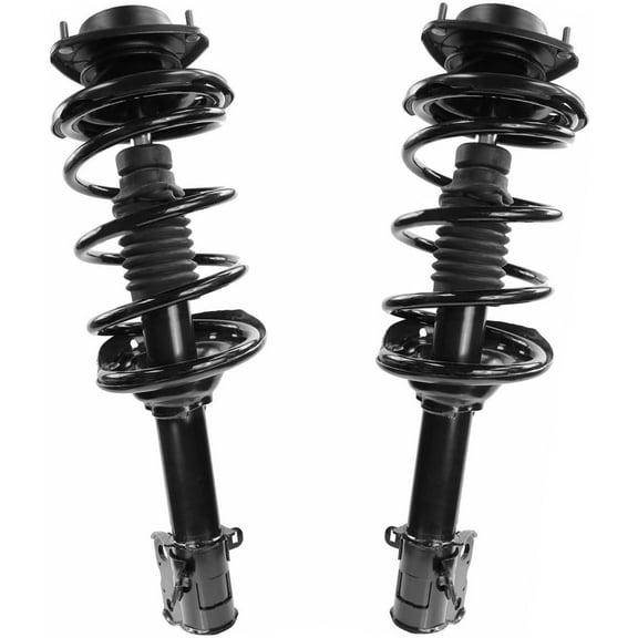 Detroit Axle - 2.5L 2pc Front Struts for 2010 2011 2012 Subaru Outback [Manual Transmission] Complete Ready Struts w/Coil Spring Replacement Quick Install Struts Assembly
