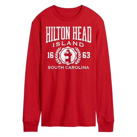 Instant Message - Hilton Head Island Collegiate - Men's Long Sleeve T-Shirt