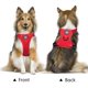 thumbnail image 3 of Arnés para perros PoyPet, reflectante, suave y transpirable, malla roja S, 3 of 6