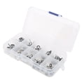 thumbnail image 1 of Juegos De Ojos De Guía De Cerámica, Juego De Anillos De Guía De Caña De Pescar Accesorios De Pesca Diferentes Especificaciones Y Tamaños Acero Y Cerámica Para Lago Para Río ANGGREK Fishing Rod Guide Ring Set, 1 of 8