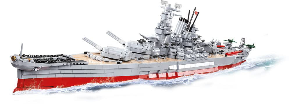 COBI Historical Collection Battleship Yamato Ship Set #4833 - Walmart.com
