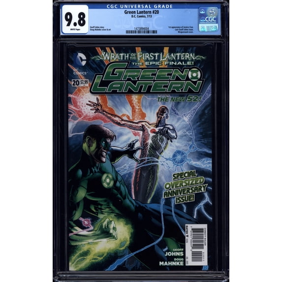 Green Lantern #20 - CGC 9.8 Comic Book