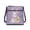 Bunny Eggs Tulips, variant on Rose and Rabbit Design Sling Bag, Durable Satchel Bag Stylish Smooth Zipper Crossbody Bag for Daily Commute Travel