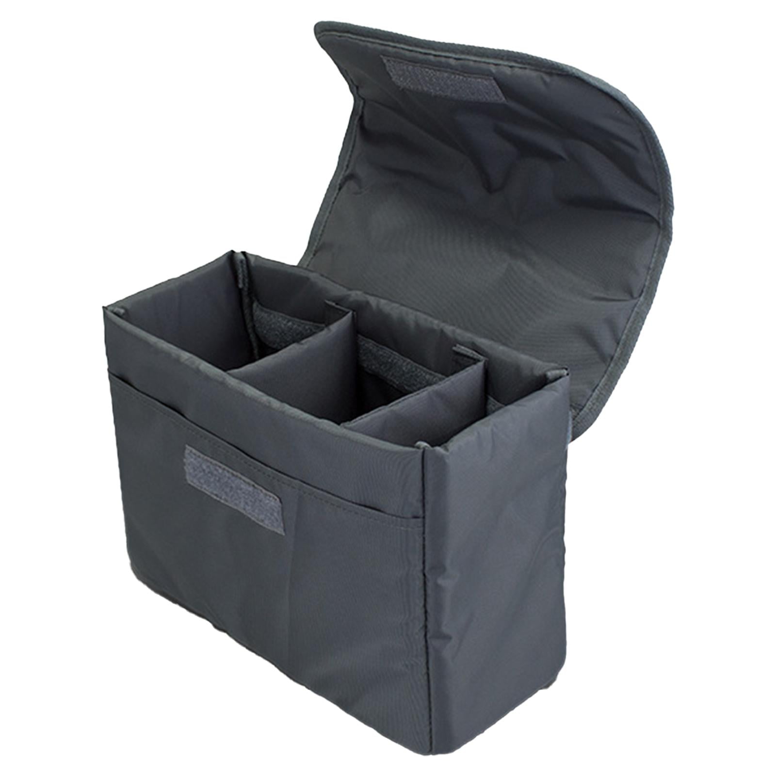 Miulika Camera Bag Insert Lens Storage Bag Removable Divider Thick