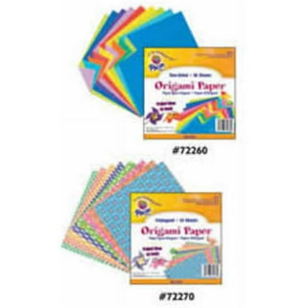 UPC: 0029444722309 | Pacon PAC72230 Origami Paper 55 / Pack Assorted