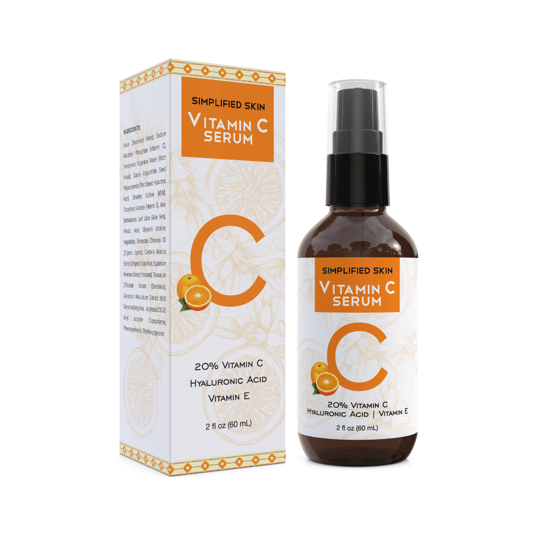 Vitamin C Serum 20% for Face & Eyes, 2 oz